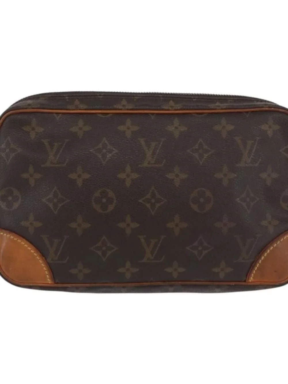 LOUIS VUITTON Monogram Marly Dragonne GM Clutch Bag M51825 LV Auth BA10933